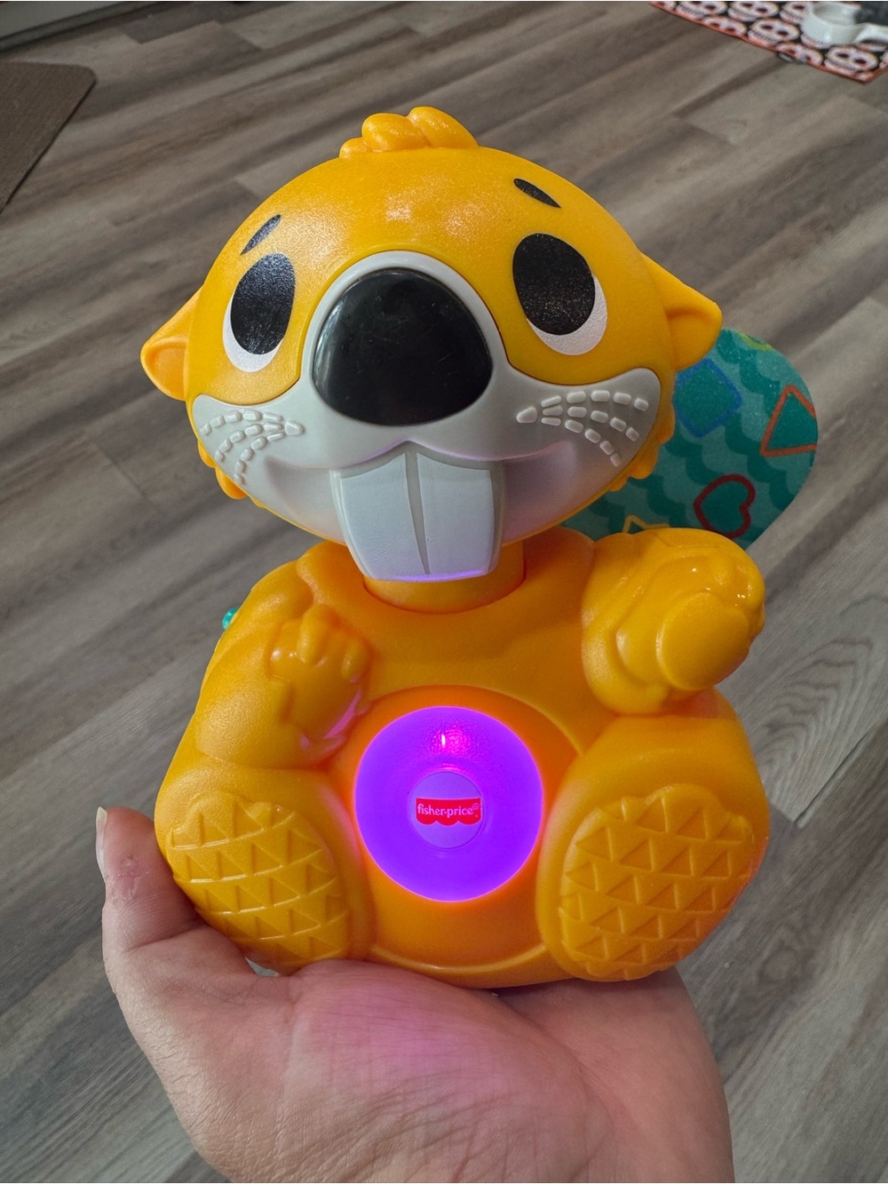 Fisher-Price Linkimals Boppin' Beaver Musical Interactive Developmental Toy